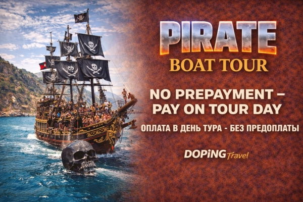Experience the Best Day in Alanya 🏴‍☠️ | Pirate Boat Adventure