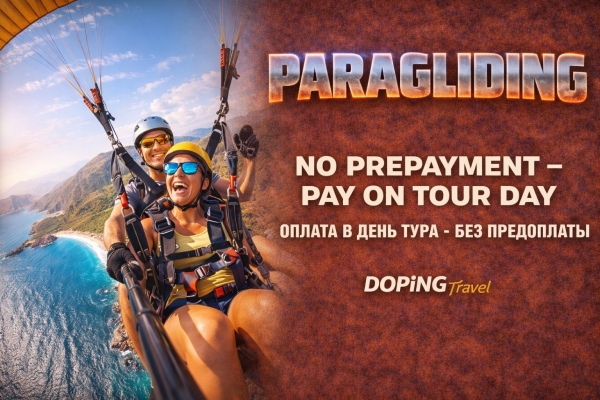 Alanya From the Sky 😍 | Paragliding Adventure Tour