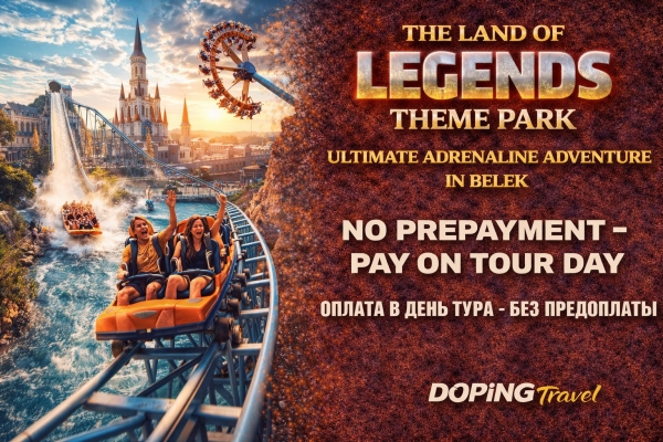 The Land of Legends Theme Park — Ultimate Adrenaline Adventure in Belek